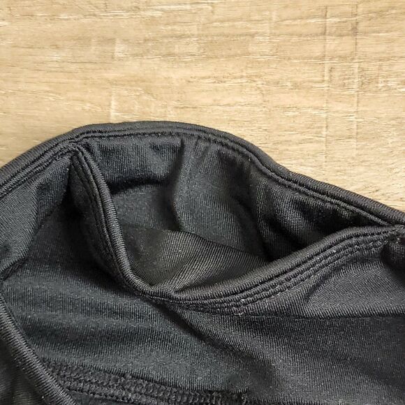 Climate Rights Athletic Legging Pants ~ Sz S ~ Black ~ 28" Inseam ~ Key Pocket - Picture 5 of 7